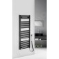 Aqualine Chauffage - Elément chauffant 45x132 cm, 400 W, noir mat ILE34TB