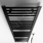 Aqualine Chauffage - Elément chauffant 45x132 cm, 400 W, noir mat ILE34TB