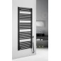 Aqualine Chauffage - Elément chauffant 60x168 cm, 800 W, noir mat ILE66TB