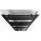 Aqualine Chauffage - Elément chauffant 60x168 cm, 800 W, noir mat ILE66TB