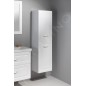 Aqualine Favolo - Armoire avec panier, 400x1500x310 mm, 1 porte L/P, blanc mat FV160