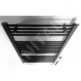 Aqualine Chauffage - Elément chauffant 60x96 cm, 400 W, noir mat ILE96TB