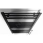Aqualine Chauffage - Elément chauffant 60x96 cm, 400 W, noir mat ILE96TB