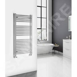 Aqualine Alya - Sèche-serviettes 111 x 60 cm, 416 W, chrome LLC202