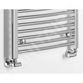Aqualine Alya - Sèche-serviettes 142 x 50 cm, 457 W, chrome LLC203
