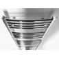 Aqualine Alya - Sèche-serviettes 142 x 50 cm, 457 W, chrome LLC203