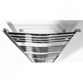 Aqualine Alya - Sèche-serviettes 142 x 60 cm, 541 W, chrome LLC204