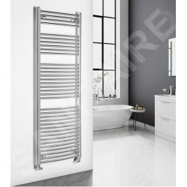 Aqualine Alya - Sèche-serviettes 170 x 60 cm, 644 W, chrome LLC205