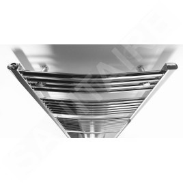 Aqualine Alya - Sèche-serviettes 170 x 60 cm, 644 W, chrome LLC205