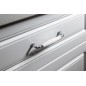 Aqualine Favolo - Armoire avec panier, 400x1500x310 mm, 1 porte L/P, blanc mat FV160