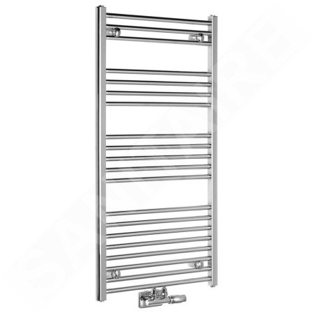 Aqualine Alya - Sèche-serviettes 119 x 60 cm, 402 W, chrome LLS303