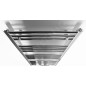 Aqualine Alya - Sèche-serviettes 119 x 60 cm, 402 W, chrome LLS303
