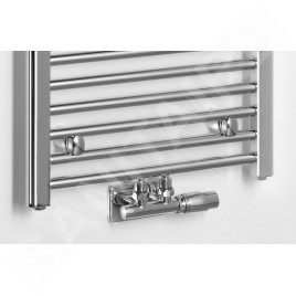 Aqualine Alya - Sèche-serviettes 160 x 50 cm, 467 W, chrome LLS304