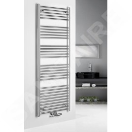 Aqualine Alya - Sèche-serviettes 179 x 60 cm, 614 W, chrome LLS306