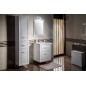 Aqualine Favolo - Armoire avec panier, 400x1840x310 mm, blanc mat FV180