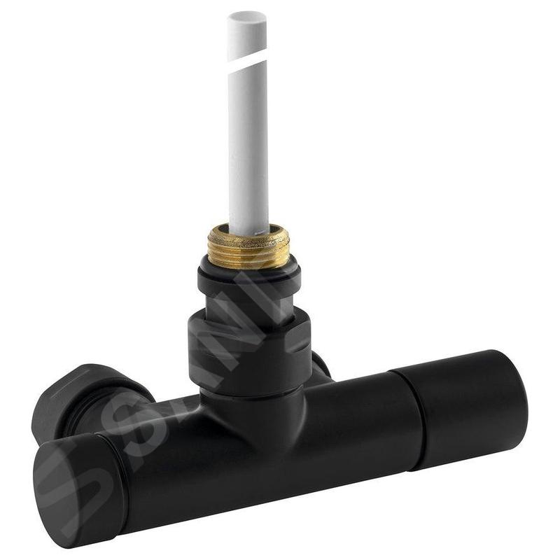 Sapho Mono One - Kit de raccordement vannes pour raccordement central 50 mm, noir mat CP2052BS
