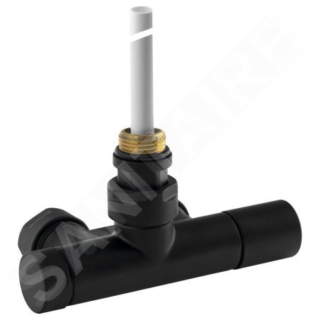 Sapho Mono One - Kit de raccordement vannes pour raccordement central 50 mm, noir mat CP2052BS