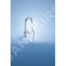 Grohe Blue Home - Mitigeur d’évier Connected, avec unité réfrigérante et filtration, chrome 31455001