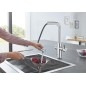 Grohe Blue Home - Mitigeur d’évier avec fonction filtrante et unité réfrigérante, chrome 31539000 Grohe Blue Home - Mitigeur d’évier avec fonction filtrante et unité réfrigérante, chrome 31539000