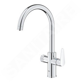 Grohe Blue Pure - Set de mitigeur d’évier StartCurve avec filtration, chrome 30593000