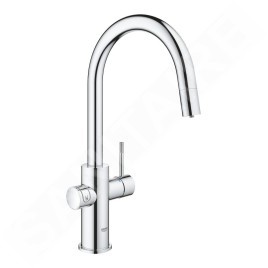 Grohe Blue Home - Mitigeur d’évier Connected, avec unité réfrigérante et filtration, chrome 31541000