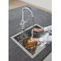 Grohe Blue Home - Mitigeur d’évier Connected, avec unité réfrigérante et filtration, chrome 31541000 Grohe Blue Home - Mitigeur d’évier Connected, avec unité réfrigérante et filtration, chrome 31541000