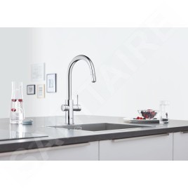 Grohe Blue Home - Mitigeur d’évier Connected, avec unité réfrigérante et filtration, chrome 31541000