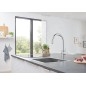 Grohe Blue Home - Mitigeur d’évier Connected, avec unité réfrigérante et filtration, chrome 31541000 Grohe Blue Home - Mitigeur d’évier Connected, avec unité réfrigérante et filtration, chrome 31541000