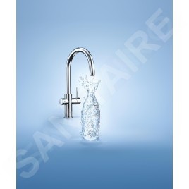 Grohe Blue Home - Mitigeur d’évier Connected, avec unité réfrigérante et filtration, chrome 31541000
