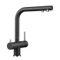 Blanco Fontas S II - Robinetterie d’évier avec douchette extractible et fonction filtrante, anthracite 525200 Blanco Fontas S II - Robinetterie d’évier avec douchette extractible et fonction filtrante, anthracite 525200