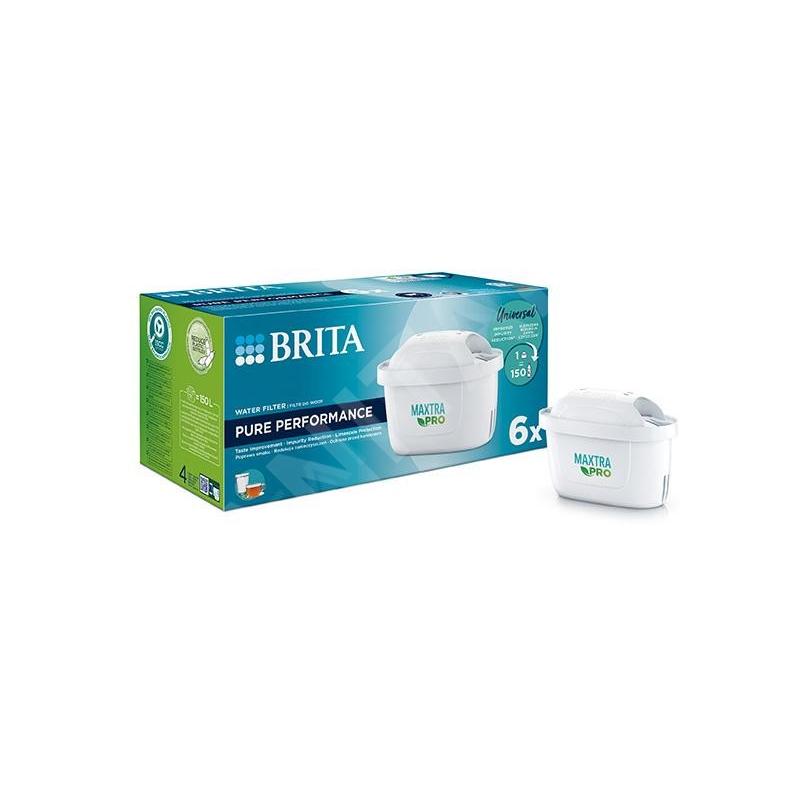 Brita Accessoires - Filtres à eau Maxtra Pro Pure Performance, 6 pièces 1051761