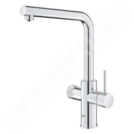 Grohe Blue Pure - Mitigeur d'évier avec fonction filtrante, chrome 30600000