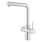 Grohe Blue Pure - Mitigeur d'évier avec fonction filtrante, chrome 30600000