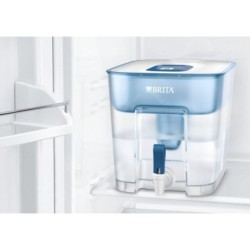 Brita Carafes - Réservoir filtre à eau Flow, volume 8,2 l, bleu 1052805