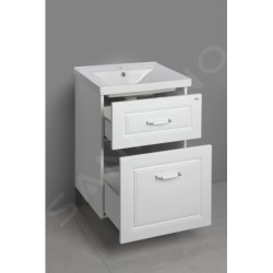 Aqualine Favolo - Meuble lavabo 518x725x440 mm, blanc mat FV255