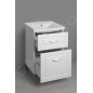 Aqualine Favolo - Meuble lavabo 518x725x440 mm, blanc mat FV255 Aqualine Favolo - Meuble lavabo 518x725x440 mm, blanc mat FV255