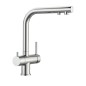 Blanco Fontas II - Robinetterie d’évier avec fonction filtrante, inox 523129 Blanco Fontas II - Robinetterie d’évier avec fonction filtrante, inox 523129