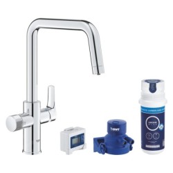 Grohe Blue Pure - Set de mitigeur d’évier Start avec filtration, chrome 30596000