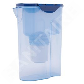 Philips Carafes filtrantes - Carafe filtrante avec micro-filtration, 1500 ml, bleu/bleu limpide AWP2915/10
