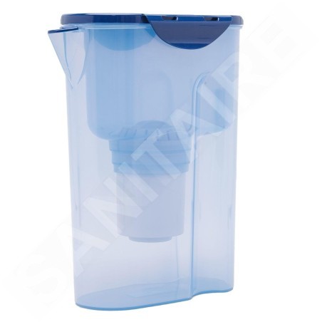Philips Carafes filtrantes - Carafe filtrante avec micro-filtration, 1500 ml, bleu/bleu limpide AWP2915/10