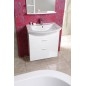 Aqualine Zoja - Meuble lavabo 615x740x320 mm, blanc 51061A Aqualine Zoja - Meuble lavabo 615x740x320 mm, blanc 51061A