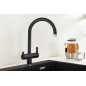 Blanco Trima - Mitigeur d’évier avec fonction filtrante, anthracite 526214