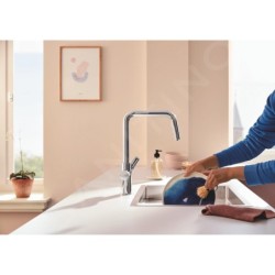 Grohe Blue Pure - Set de mitigeur d’évier Start avec filtration Ultrasafe, chrome 30594000