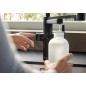 Blanco EVOL-S Pro - Mitigeur d'évier avec bras flexible, douchette et fonction de filtration, noir mat 526636