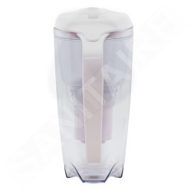 Philips Carafes filtrantes - Carafe filtrante avec micro-filtration, 1500 ml, avec temporisateur, blanc/limpide AWP2920/10