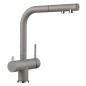 Blanco Fontas S II - Robinetterie d’évier avec douchette extractible et fonction filtrante, tartufo 525206 Blanco Fontas S II - Robinetterie d’évier avec douchette extractible et fonction filtrante, tartufo 525206