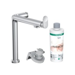 Hansgrohe Aqittura M91 - Mitigeur d'évier avec fonction filtrante, chrome 76802000