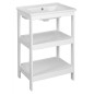 Aqualine Etide - Meuble lavabo 515x850x440 mm, blanc ET505 Aqualine Etide - Meuble lavabo 515x850x440 mm, blanc ET505
