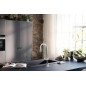 Hansgrohe Aqittura M91 - Mitigeur d'évier avec bec extractible, SodaSystem, sBox, chrome 76836000 Hansgrohe Aqittura M91 - Mitigeur d'évier avec bec extractible, SodaSystem, sBox, chrome 76836000