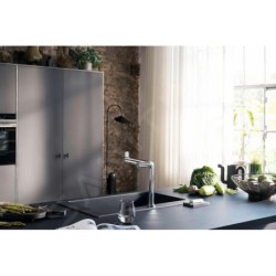 Hansgrohe Aqittura M91 - Mitigeur d´évier, SodaSystem, sBox, chrome 76837000